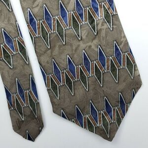 Bosa Le Collezioni‎ USA Made Green Silk Tie 56 4